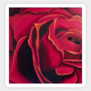 Red Rose Sticker